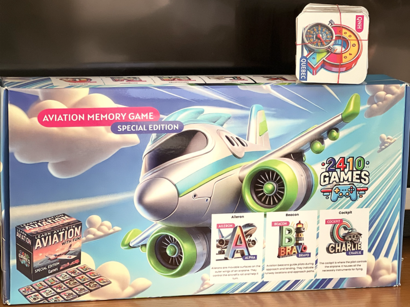 Aviation Memory Game | Fun Learning for Kids | Aviation Enthusiasts | Educational Board Game